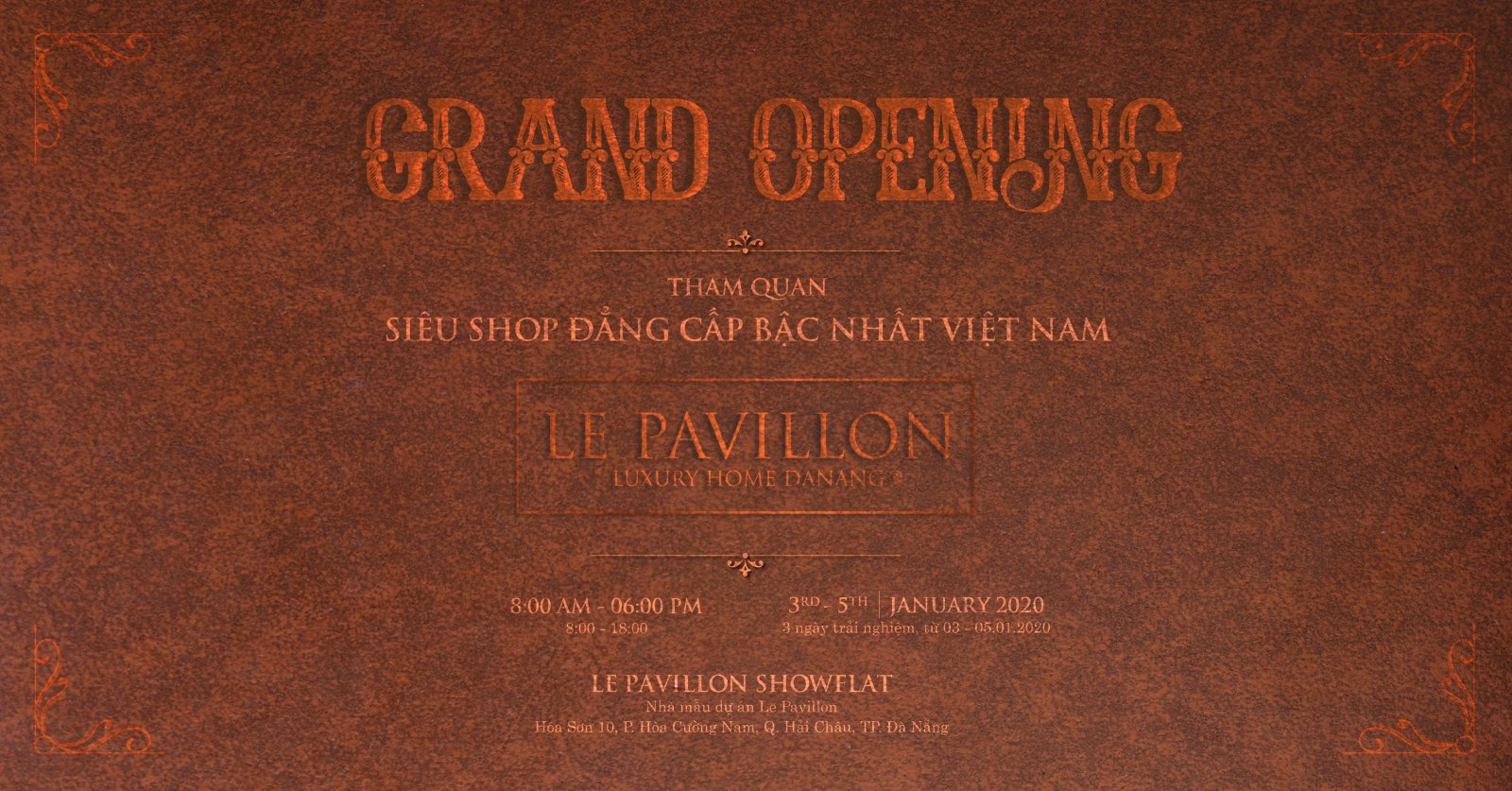Grand Opening Le Pavillon Luxury Home Da Nang